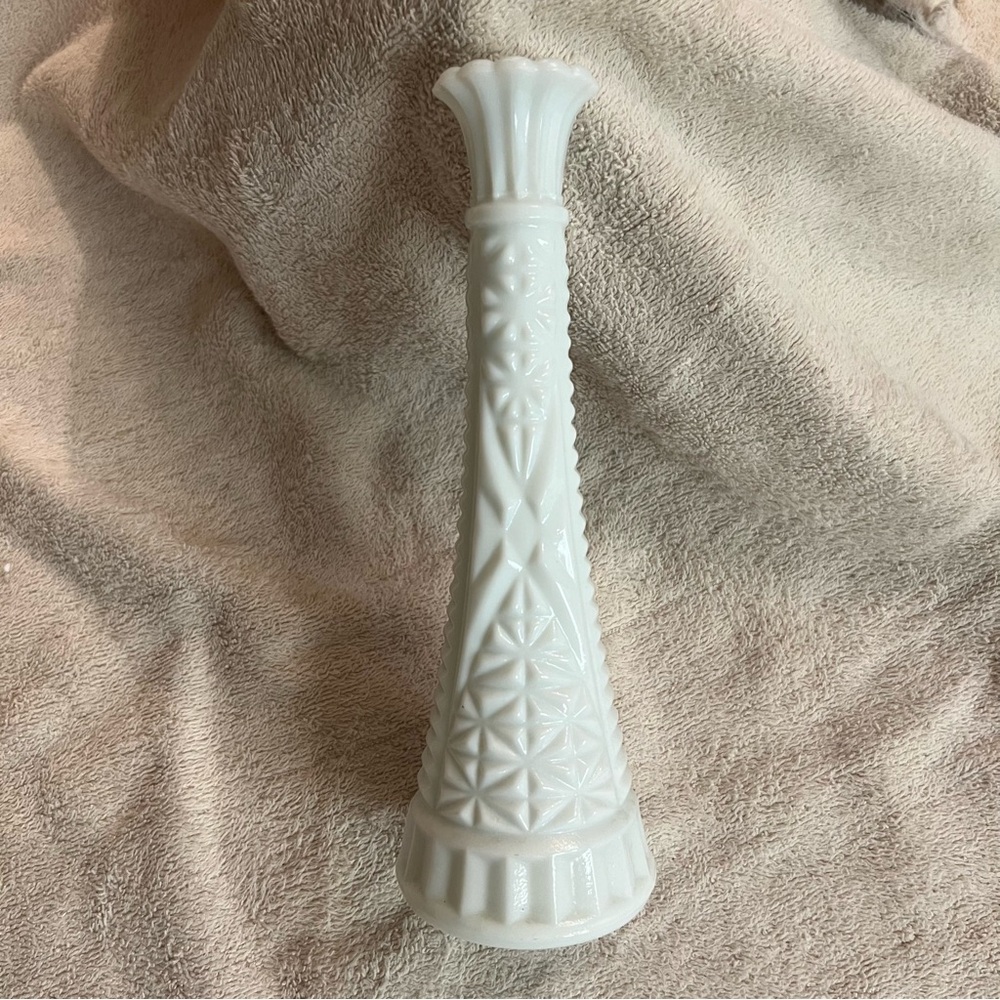 White Bud Vase